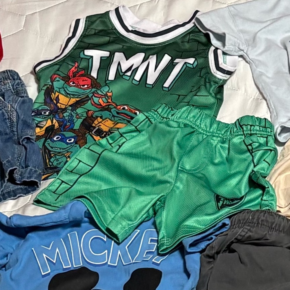 TMNT Kids Tank and Shorts Set
